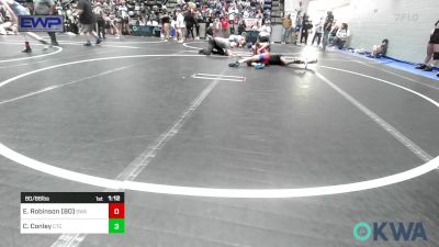 80/86 lbs Rr Rnd 3 - Elijah Robinson (80), Shelton Wrestling Academy vs Corey Conley, Chandler Takedown Club