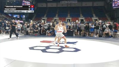 126 lbs Champ. Rd Of 64 - Brayden Buchanan, Vermont vs Philip Streff, Nebraska
