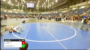 Rr Rnd 1 - Zoe Gabel, Pikes Peak Warriors vs Sage Wierzbicki, Swamp Monsters Montana