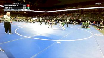 175 Class 3 lbs Champ. Round 1 - Levi Huck, DeSoto vs Keegan Reynolds, Marshfield