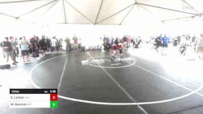 132 lbs Round Of 64 - Shawn Lesher, Riverside Rascals vs Manny Ramirez, Mat Warriors