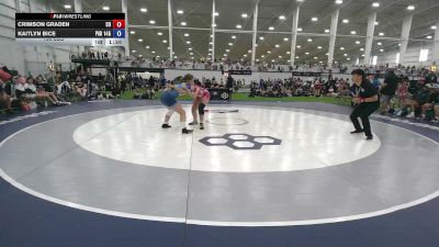 150 lbs Crimson Graden, Colorado vs Kaitlyn Bice, Pennsylvania BlueG