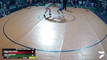 145 lbs Champ. Round 1 - Max Wolfley, Tennessee vs Wallace Evans, Alaska