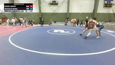 Junior FS - 190 lbs 2nd Place Match - Ethan Harvey, Big Cat Wrestling Club vs Nicholas Maira, FCA HI Wrestling Club