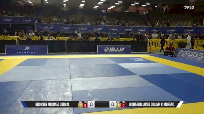 Bronsen Michael Corral vs Leonardo Jacob Crump V. Moreno 2026 Pan Kids Jiu-Jitsu IBJJF Championship