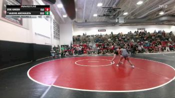 120 lbs Champ. Round 2 - Zoe Greer, Falcon vs Alexis Archuleta, Columbine