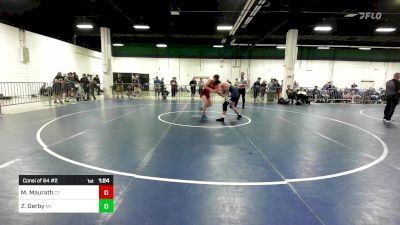 150 lbs Consi Of 64 #2 - Marc Maurath, CT vs Zach Gerby, NY