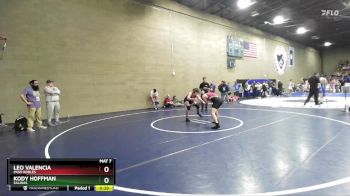 138 lbs Cons. Round 1 - KODY HOFFMAN, Salinas vs Leo Valencia, Paso Robles