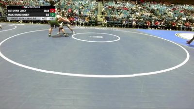 190 lbs Consi Of 32 #1 - Estevan Loya, Mullen vs Max Munzinger, De La Salle