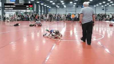 80 lbs Round 5 - 3:00pm Friday - Tom Jones, Minions vs Raiden Johns, Oklahoma Elite