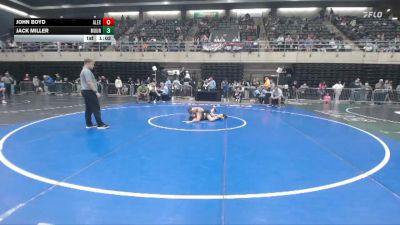 110 lbs Consi-qtrs - John Boyd, Alexandria vs Jack Miller, Mount Holly Springs