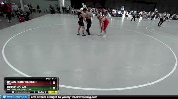 165 lbs Cons. Round 1 - Dylan Hershberger, Ohio vs Drayk Nolan, Mollitium Wrestling Club