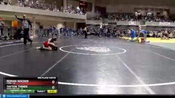 65 lbs Finals (8 Team) - Roman Wacker, Pierz vs Tayton Thiner, Worthington