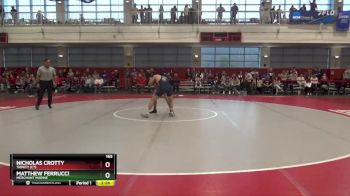 165 lbs Cons. Round 3 - Matthew Ferrucci, Merchant Marine vs Nicholas Crotty, Trinity (CT)