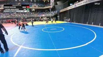 5A 132 lbs Cons. Semi - Alyssa Indalsingh, Burleson vs Gideon Sanchez, San Antonio Burbank
