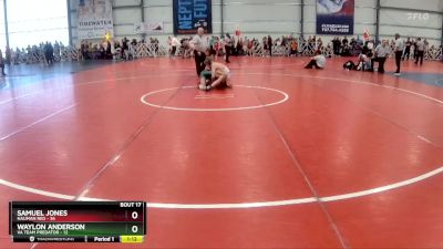 115 lbs Rd# 8- 12:30pm Saturday Final Pool - Samuel Jones, Nauman Red vs Waylon Anderson, VA Team Predator