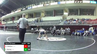 170 lbs Round 3 (3 Team) - Hudson Waldow, Norfolk vs Landon Spivey, Lincoln East