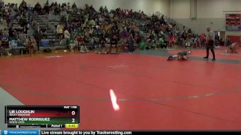 113 lbs Cons. Round 2 - Matthew Rodriguez, Monte Vista vs Lir Loughlin, Rocky Mountain