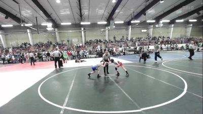 65 lbs Consi Of 4 - Kanon Smith, Mcwc vs Andres Valdez, Alamosa