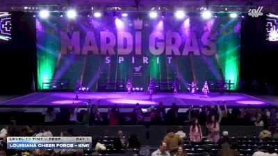 Louisiana Cheer Force - Kiwi [2026 L1.1 Tiny - PREP Day 1] 2026 Mardi Gras Grand Nationals