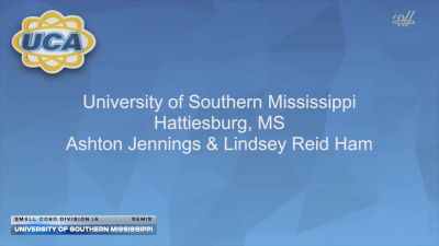 University of Southern Mississippi [2026 Small Coed Division IA Semis] 2026 UCA & UDA College Cheerleading and Dance Team National Championship
