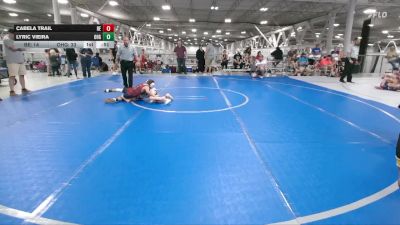 76 lbs Finals (2 Team) - Cabela Trail, Brawler Elite vs Lyric Vieira, Ohio Gold