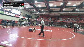 141 lbs Semifinal - Danny Pucino, Illinois vs Easton Hilton, Missouri
