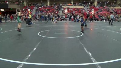 88 lbs Quarterfinal - Daiven Watson, Andover Wrestling Club vs Cameron Shaver, Mulvane Wrestling Club