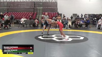 100 lbs Round 1 (8 Team) - Elijah Castanon, Team Revival vs Colton Schultz, Team Gotcha