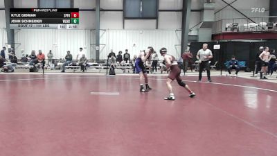 141 lbs Round Of 32 - Kyle Gidman, Springfield vs John Schneider, Williams