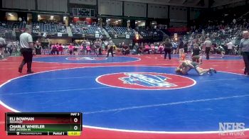 2A-106 lbs Semifinal - Eli Bowman, Rockmart vs Charlie Wheeler, East Jackson HS