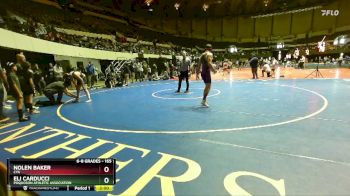 165 lbs Quarterfinal - Eli Carducci, Poquoson Athletic Association vs Nolen Baker, CYA