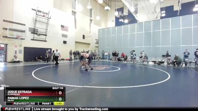 120 lbs Quarterfinal - Josue Estrada, Ellensburg vs Fabian Lopez, Selah