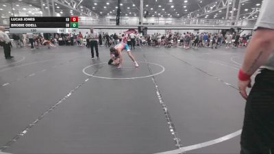 130 lbs Round 8 (10 Team) - Lucas Jones, Kraken Black vs Brobie Odell, Dayton Bandits