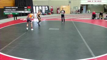 157 lbs Cons. Round 4 - Marcell Dely, Fort Hays State vs Joshua Broyles, Baker University
