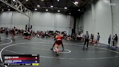 132 lbs Round 6 (8 Team) - Avalin Barry, PA West Yellow vs Rachel Plata, Buccaneers WC