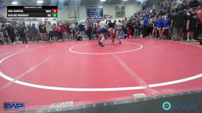 145 lbs Rr Rnd 1 - Gia Garcia, Wagoner Takedown Club vs Khloe Murray, Jay Wrestling Club