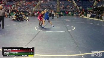 2A 160 lbs Champ. Round 1 - Jacob Stockton, Brevard vs Tristian Kirkwood, TW Andrews