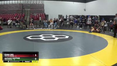 105 lbs Round 3 (8 Team) - Nathan Matthis, Team Revival vs Evan Cies, Steller Trained