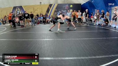 175 lbs Round 5 (8 Team) - Tyson Clear, Warner Elite vs Caden Wilson, Ohio Titan