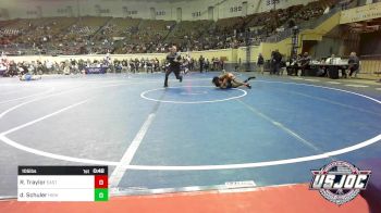 105 lbs Semifinal - Ronnie Traylor, Eastside Pride Wrestling Club vs Dion Schuler, Highlander Youth