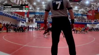 132 lbs Champ. Round 1 - KC Smith, Warsaw vs Landon Westenfeld, Griffith