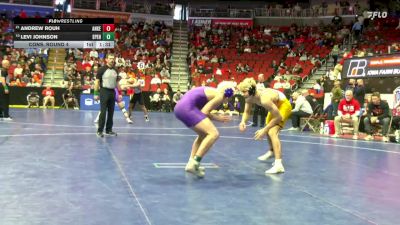 3A-157 lbs Cons. Round 4 - Levi Johnson, Spencer vs Andrew Rouh, Ankeny