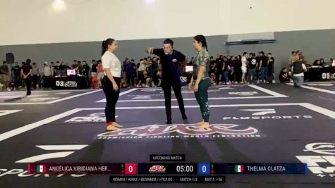 Angélica Viridiana Hernández vs Thelma Clatza 2025 ADCC Guadalajara Open