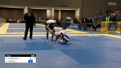 ISAAC E CORDOVA vs EDWIN OCASIO 2024 Pan IBJJF Jiu-Jitsu No-Gi Championship