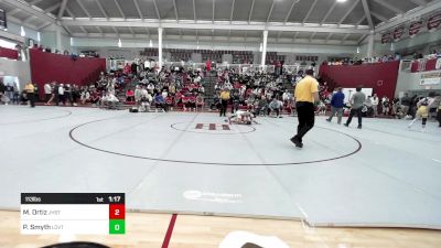 113 lbs Final - Malachi Ortiz, Jesuit High School - Tampa vs Patrick Smyth, The Lovett School