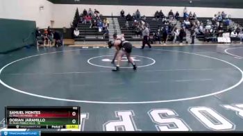 182 lbs Semis & 3rd Wb (16 Team) - Samuel Montes, El Paso Eastwood vs Dorian Jaramillo, El Paso Pebble Hills