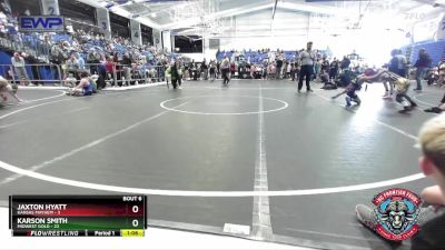 72 lbs Round 3 (4 Team) - Karson Smith, Midwest Gold vs Jaxton Hyatt, Kansas Mayhem