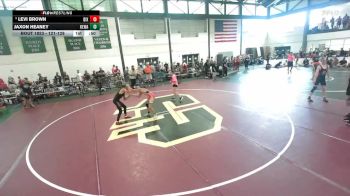 121-128 lbs Cons. Semi - Levi Brown, Siwa vs Jaxon Heaney, Marceline