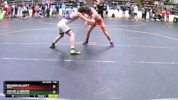 125 lbs Champ. Round 1 - Oscar Llaguno, Eagle Empire Wrestling vs Keagen Elliott, MPWC